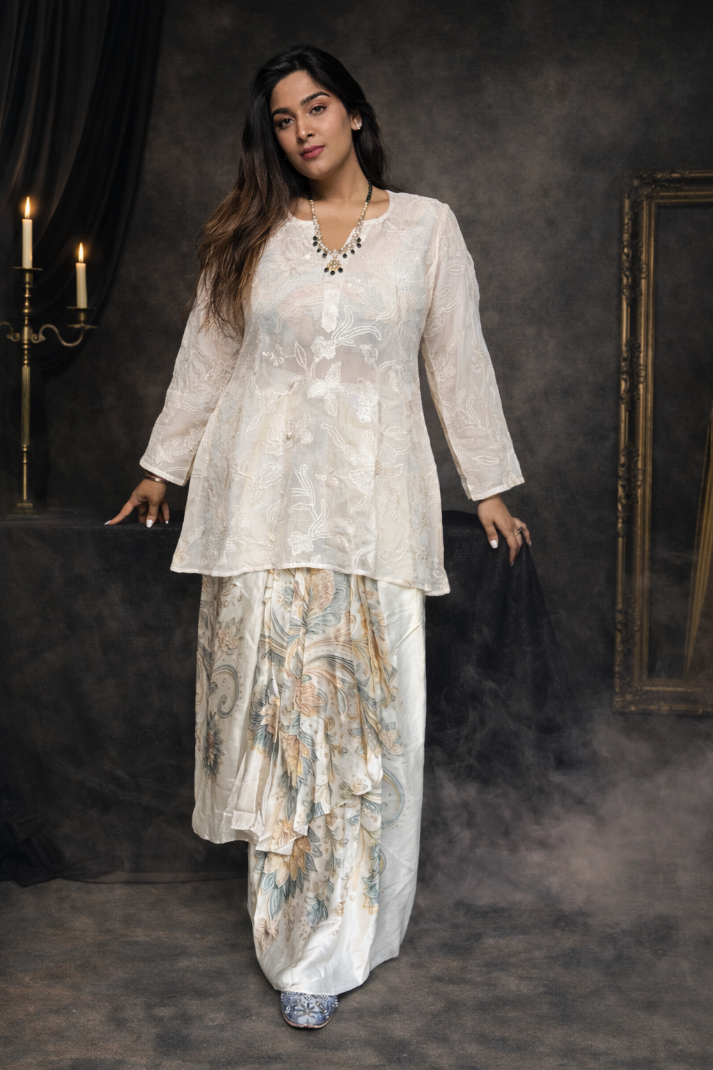 RANGREZ DHOTI KURTI SET