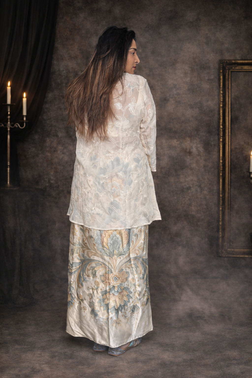 RANGREZ DHOTI KURTI SET